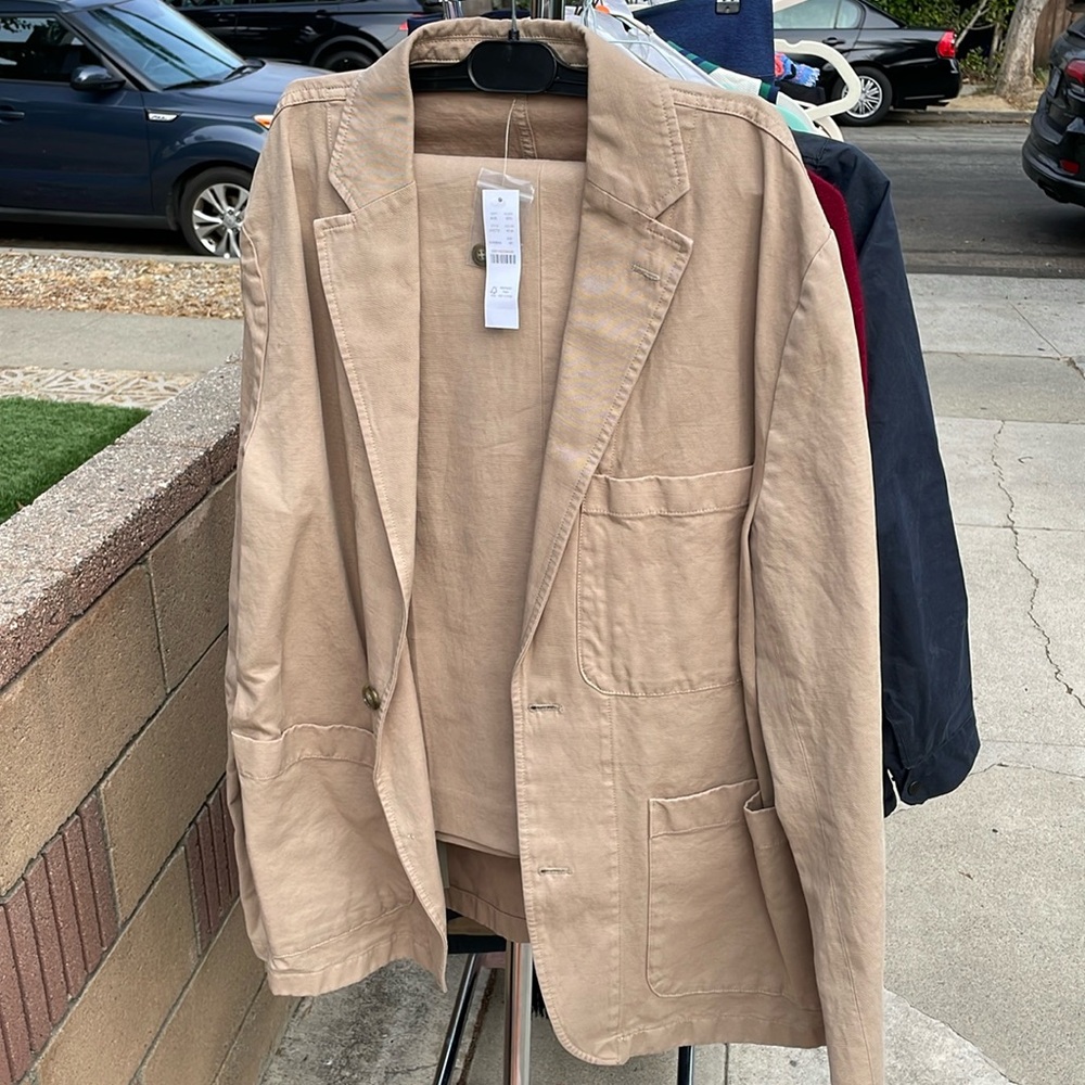 Khaki J Crew Suit